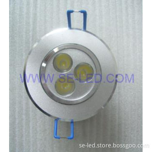 3W Warm White Dimmable Roundness LED Ceiling Lamp
